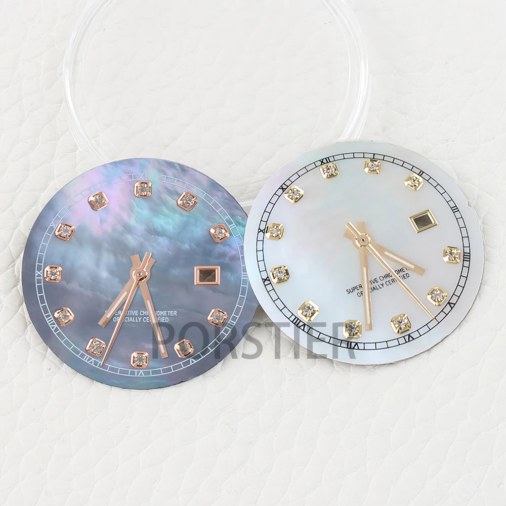 25mm Dial NH05 Diamond Shell Dial Lady's Watch Parts For NH05 NH06 Movement DATEJUST High-quality Watch Modification Accessories
25mm Dial NH05 Diamond Shell Dial Lady's Watch Parts For NH05 NH06 Movement DATEJUST High-quality Watch Modification Accessories