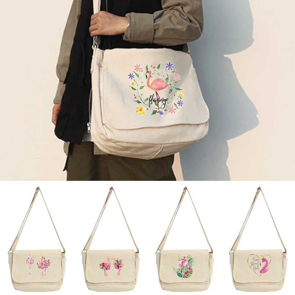 Large Capacity Shoulder Bag Fashion Flamingo Pattern Joker Crossbody Multifunctional Adjustable Shoulder Strap Commuter Bag
Large Capacity Shoulder Bag Fashion Flamingo Pattern Joker Crossbody Multifunctional Adjustable Shoulder Strap Commuter Bag