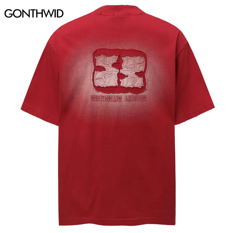 Vintage Tshirt Grunge Graphic Printed Embroidered Patch T-Shirt Hip Hop Punk Gothic Streetwear Shirts Harajuku Casual Baggy Top
Vintage Tshirt Grunge Graphic Printed Embroidered Patch T-Shirt Hip Hop Punk Gothic Streetwear Shirts Harajuku Casual Baggy Top