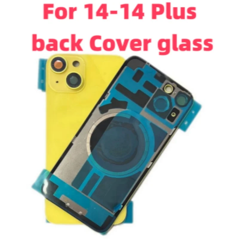 Back Glass for iPhone 14-14 Plus Rear Housing Door with Metal Plate Magnetic camera lens glass
Back Glass for iPhone 14-14 Plus Rear Housing Door with Metal Plate Magnetic camera lens glass