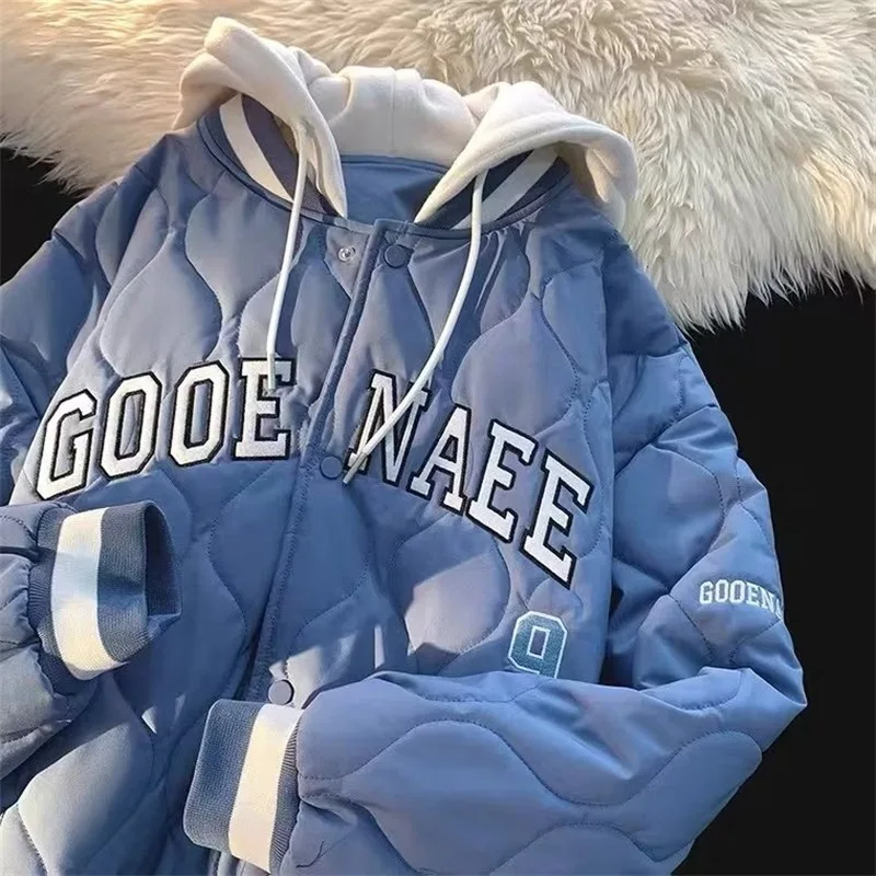 Мужская хлопковая куртка с ромбовидным узором Thiened, молодежная верхняя одежда для бейсбола, пальто на осень-зиму, большой размер 250, Pou
Мужская хлопковая куртка с ромбовидным узором Thiened, молодежная верхняя одежда для бейсбола, пальто на осень-зиму, большой размер 250, Pou