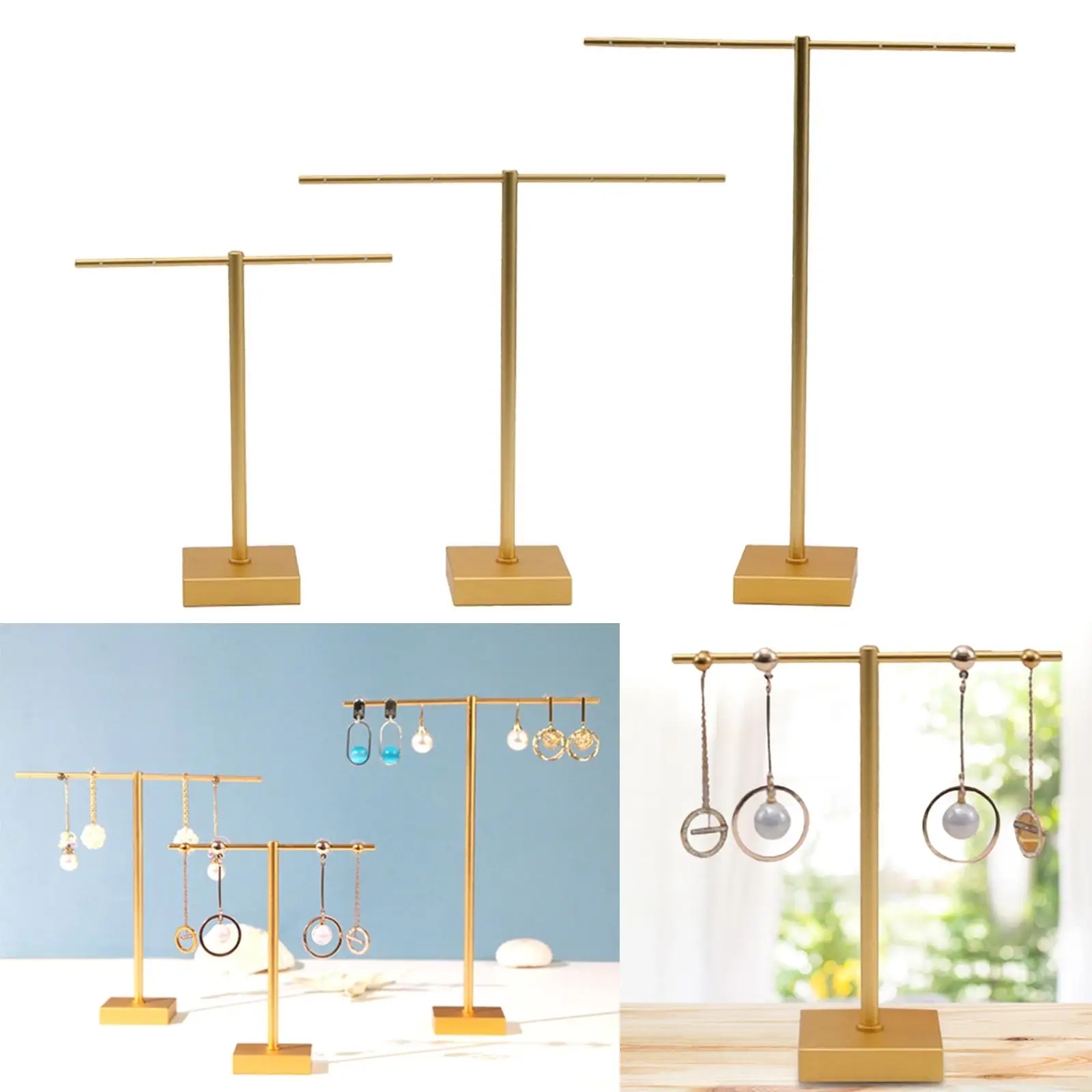 Jewelry Display Stand with And Base Shelf for Earrings And Bracelets
Jewelry Display Stand with And Base Shelf for Earrings And Bracelets