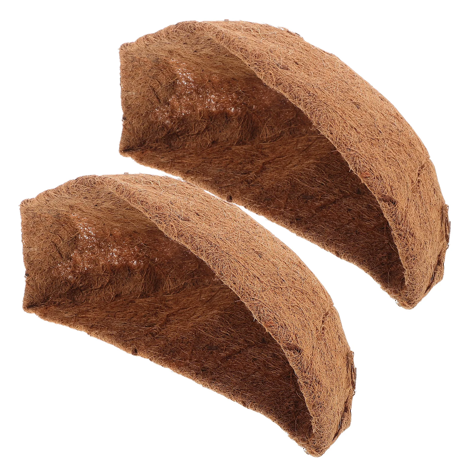 2 pcs Coconut Coir Hanging Basket Liners SemiCircle WallMounted Flower Pots Garden Decor Durability Easy Installation Balcony
2 pcs Coconut Coir Hanging Basket Liners SemiCircle WallMounted Flower Pots Garden Decor Durability Easy Installation Balcony