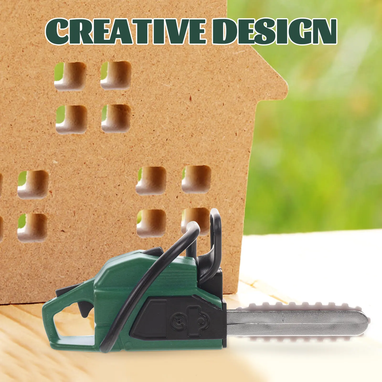 Mini Chainsaw Decorative Simulated Prop Miniature House Accessory Small Portable Electric Chainsaw Photo Prop Mini Garden
Mini Chainsaw Decorative Simulated Prop Miniature House Accessory Small Portable Electric Chainsaw Photo Prop Mini Garden