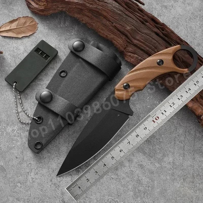CUT Tactical Straight Blade Knife D2 Blade Knife Nylon Glass Fiber Handle Tactical Knife Outdoor Wild Camping Survival Knife
CUT Tactical Straight Blade Knife D2 Blade Knife Nylon Glass Fiber Handle Tactical Knife Outdoor Wild Camping Survival Knife