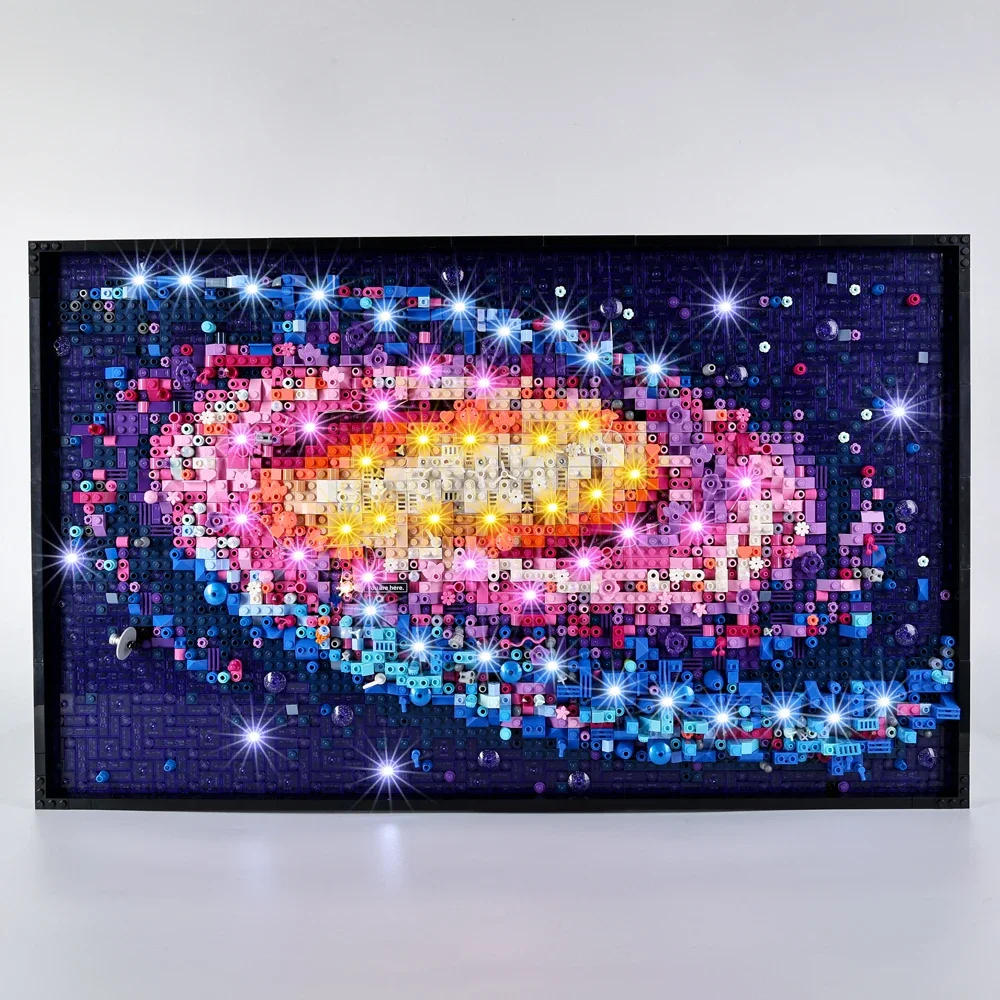 Комплект светодиодных фонарей для 31212 The Milky Way Galaxy DIY, набор моделей светодиодных блоков (только комплект освещения, без модели)
Комплект светодиодных фонарей для 31212 The Milky Way Galaxy DIY, набор моделей светодиодных блоков (только комплект освещения, без модели)