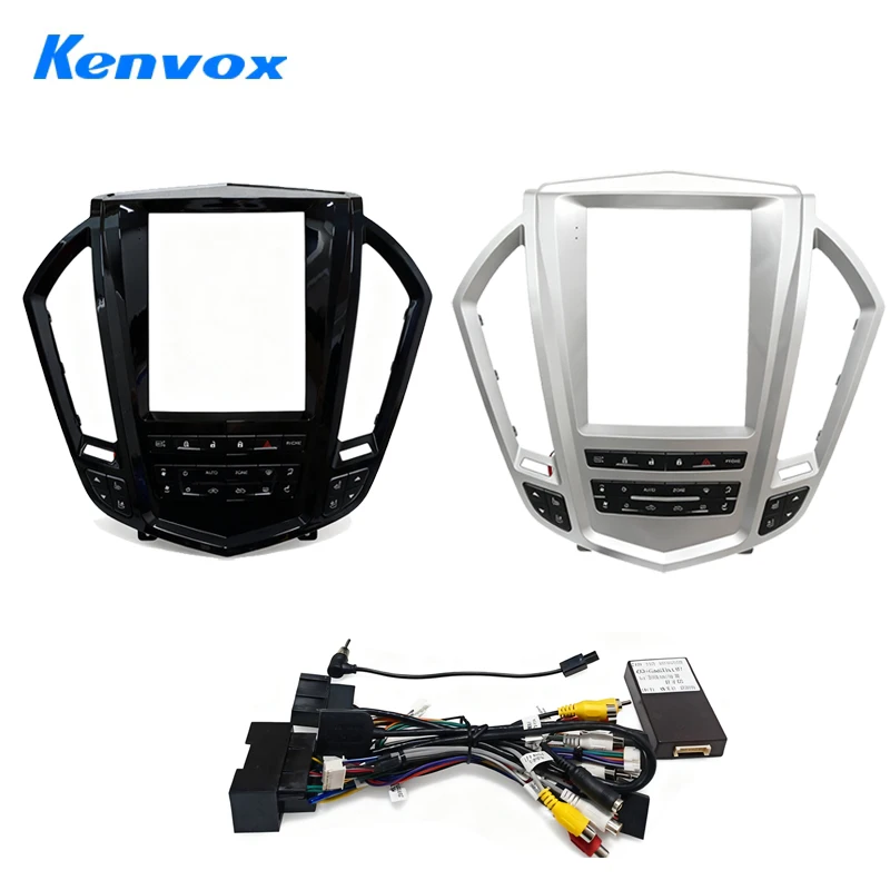 Kenvox 9,7-дюймовый автомобильный радиоприемник с вертикальным экраном, рамка Fasica для Cadillac SRX, черный серебристый комплект приборной панели, адаптер панели панели панели для установки консоли
Kenvox 9,7-дюймовый автомобильный радиоприемник с вертикальным экраном, рамка Fasica для Cadillac SRX, черный серебристый комплект приборной панели, адаптер панели панели панели для установки консоли