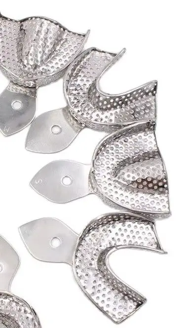 Dental Impression Tray Stainless Steel Reusable Teeth Trays for Impressions Autoclavable Dentist Tools
Dental Impression Tray Stainless Steel Reusable Teeth Trays for Impressions Autoclavable Dentist Tools