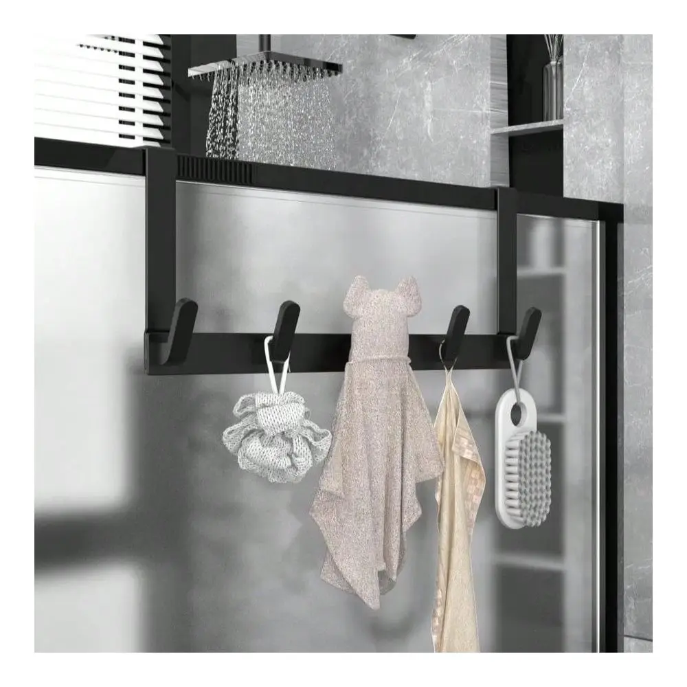 HOME Over The Door Hooks Hanger, Heavy Duty Rack For Winter Coat, Fits 1 3 4 Doors, L7U Bathroom Accessories And Towel Organize
HOME Over The Door Hooks Hanger, Heavy Duty Rack For Winter Coat, Fits 1 3 4 Doors, L7U Bathroom Accessories And Towel Organize