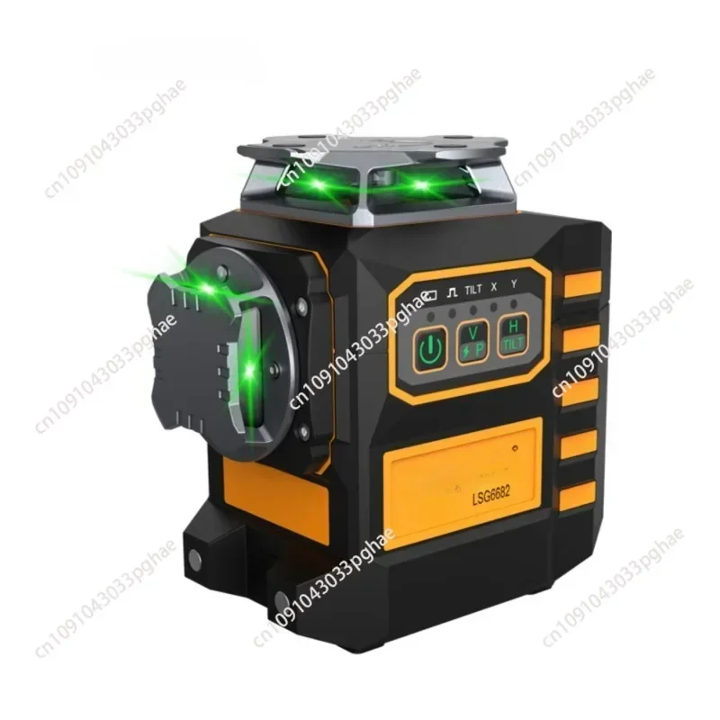 Laser level LS6682 electronic leveling high-precision positive and negative 12-wire wall-to-floor meter
Laser level LS6682 electronic leveling high-precision positive and negative 12-wire wall-to-floor meter