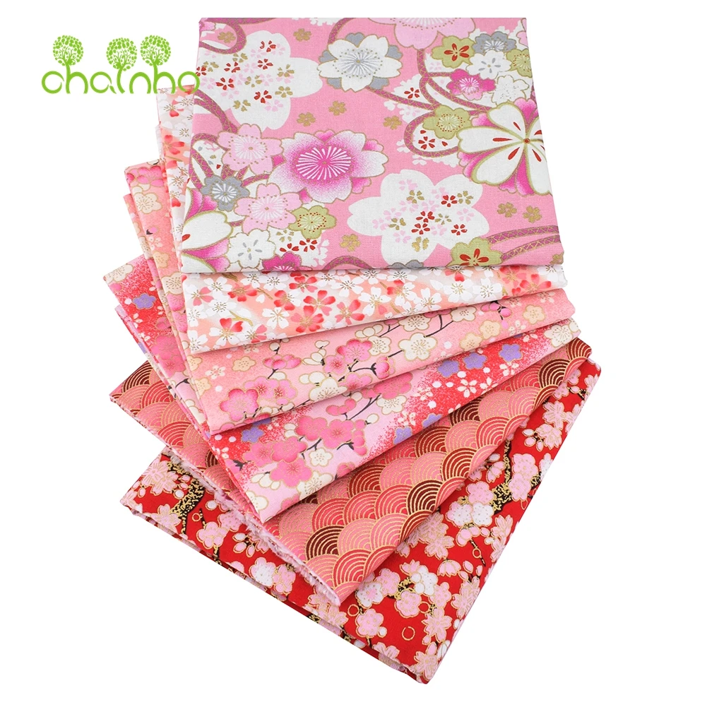 Chainho,Plain Weave Cotton Fabric,Patchwork Cloth,DIY Quilting & Sewing Material,Pink Floral Series Textile,4 Kinds Size,CT32
Chainho,Plain Weave Cotton Fabric,Patchwork Cloth,DIY Quilting & Sewing Material,Pink Floral Series Textile,4 Kinds Size,CT32