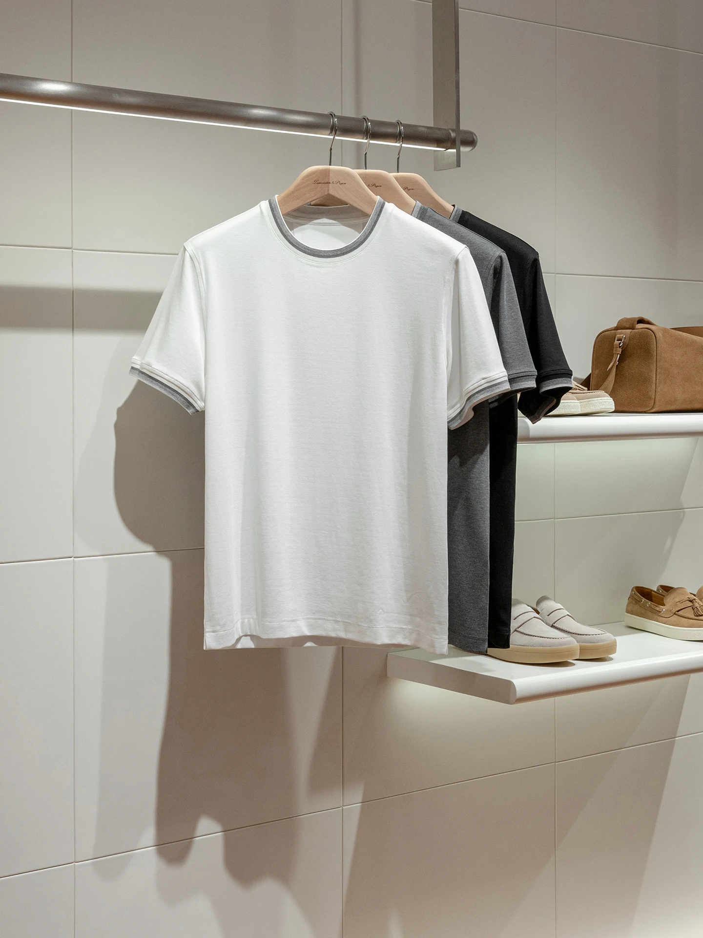 Ultra-Thin Modal Supima Cotton Short-Sleeve T-Shirt Men's Color Block round Neck 6800 LP Version Skin-Friendly Breathable
Ultra-Thin Modal Supima Cotton Short-Sleeve T-Shirt Men's Color Block round Neck 6800 LP Version Skin-Friendly Breathable