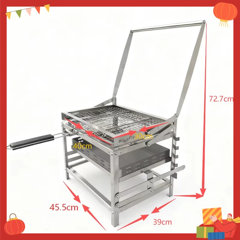 Bbq Grills Machine with Double Sided Mesh Fast Cooking for Crowds and Parties
Bbq Grills Machine with Double Sided Mesh Fast Cooking for Crowds and Parties