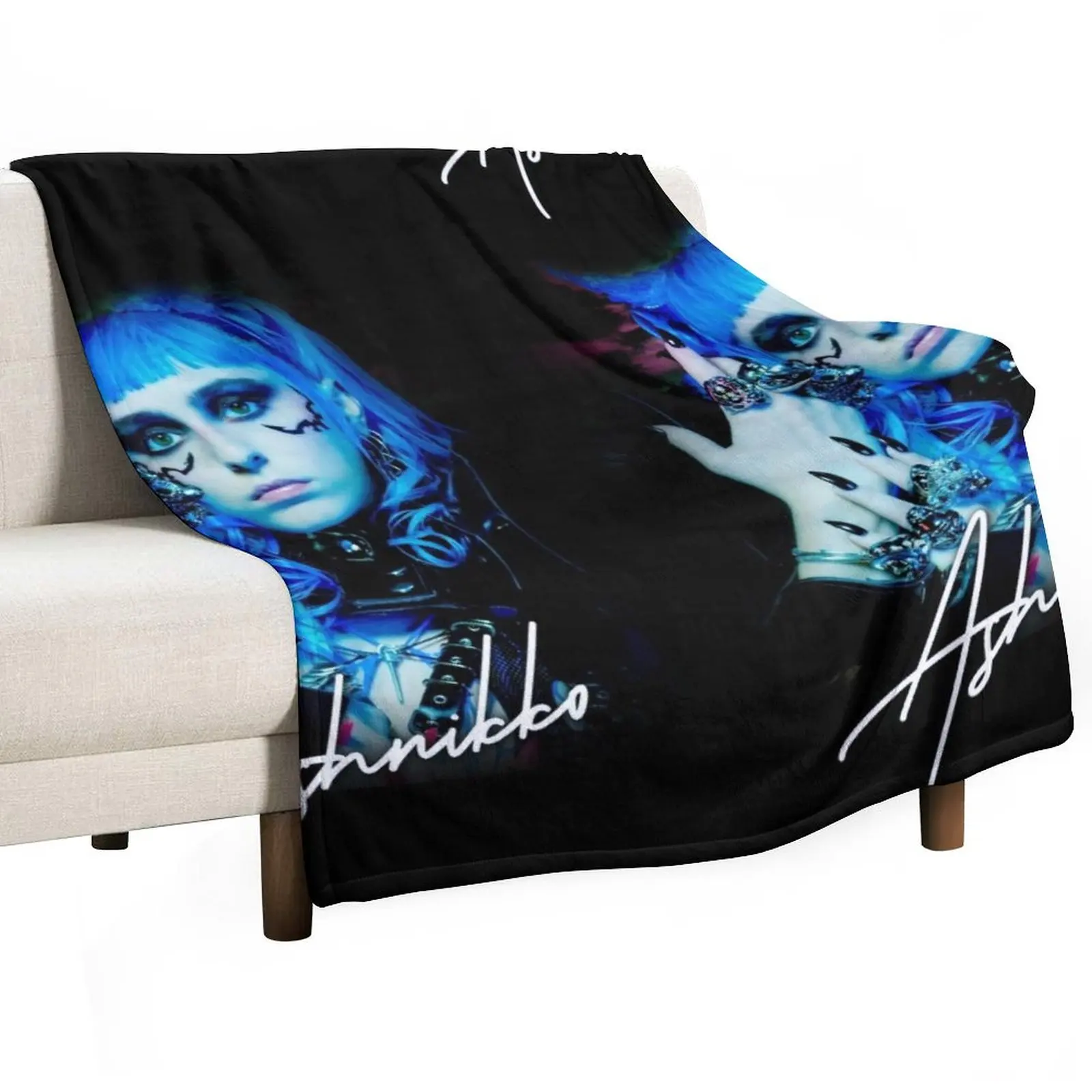 Ashnikko Throw Blanket Breathable Lightweight Blanket for Adults Kids
Ashnikko Throw Blanket Breathable Lightweight Blanket for Adults Kids