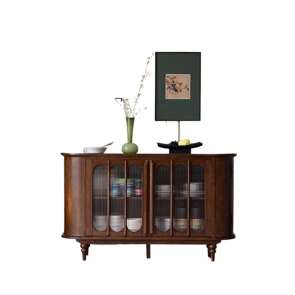 American solid wood dining side cabinet, retro low side cabinet, medieval locker
American solid wood dining side cabinet, retro low side cabinet, medieval locker