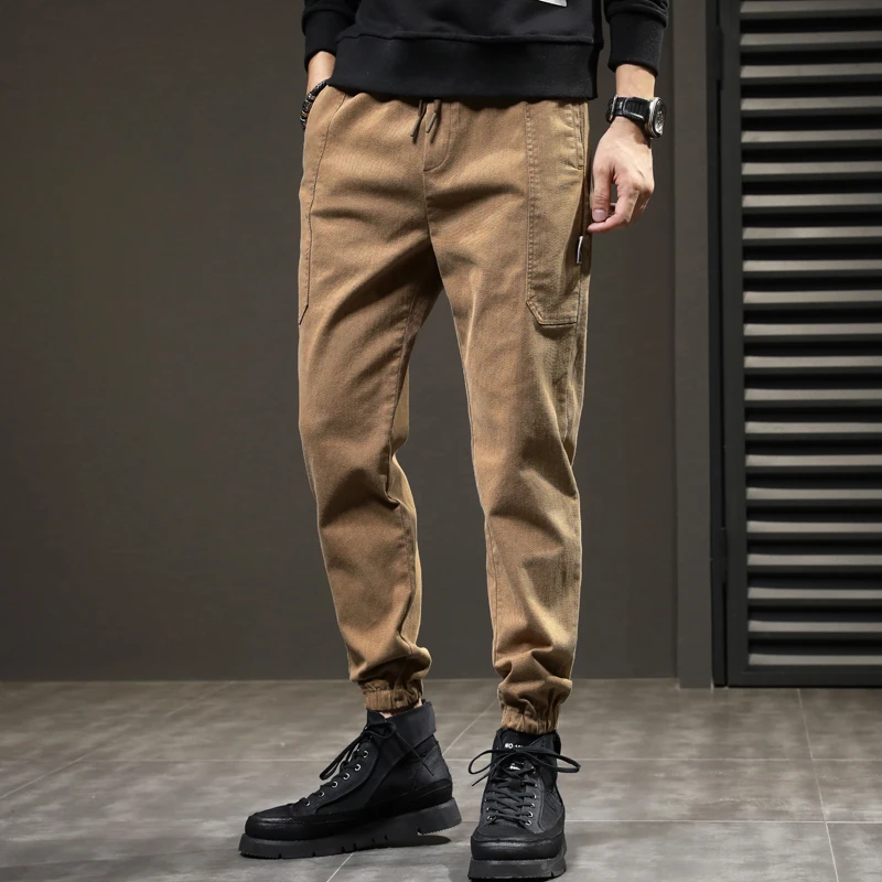 Men'S Spring Casual Fashion Cargo Pants Men'S Loose Straight Wide Leg Men's Drawstring Retro Trousers for Men Autumn E31
Men'S Spring Casual Fashion Cargo Pants Men'S Loose Straight Wide Leg Men's Drawstring Retro Trousers for Men Autumn E31