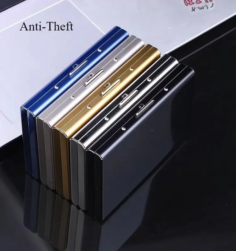 Metal Card Bag Male Anti Demagnetization Multi Card Slot Large Capacity Driving Certificate Bag Female Portable Anti-Theft Stain
Metal Card Bag Male Anti Demagnetization Multi Card Slot Large Capacity Driving Certificate Bag Female Portable Anti-Theft Stain