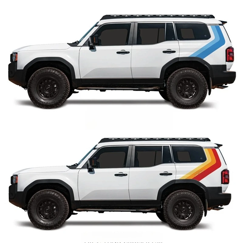 Car Stickers For Toyota Land Cruiser Prado 250 2024+ Stripes customized Design sports Vinyl decals
Car Stickers For Toyota Land Cruiser Prado 250 2024+ Stripes customized Design sports Vinyl decals