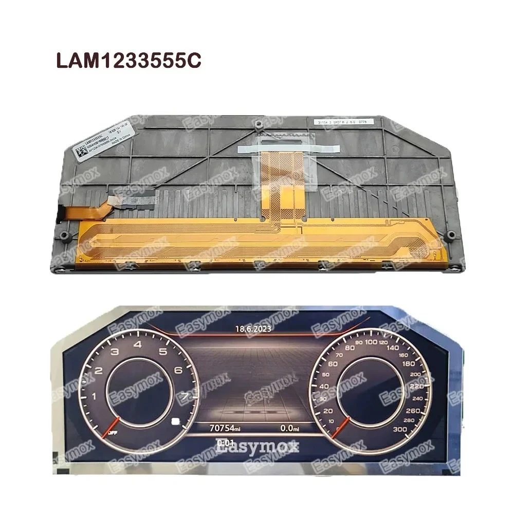 12.3” LAM1233555C LCD Display for Audi A3 A4 A5 A6 A7 A8 Q Seires 2015-2020 Bosch Instrument Cluster Car Dashboard Screen
12.3” LAM1233555C LCD Display for Audi A3 A4 A5 A6 A7 A8 Q Seires 2015-2020 Bosch Instrument Cluster Car Dashboard Screen