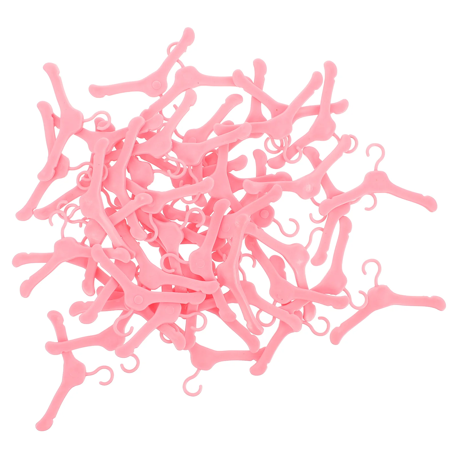 50 Pcs Miniature Girl Hanger Children's Hangers Plastic Dolls Rack Pink for Clothes Baby
50 Pcs Miniature Girl Hanger Children's Hangers Plastic Dolls Rack Pink for Clothes Baby
