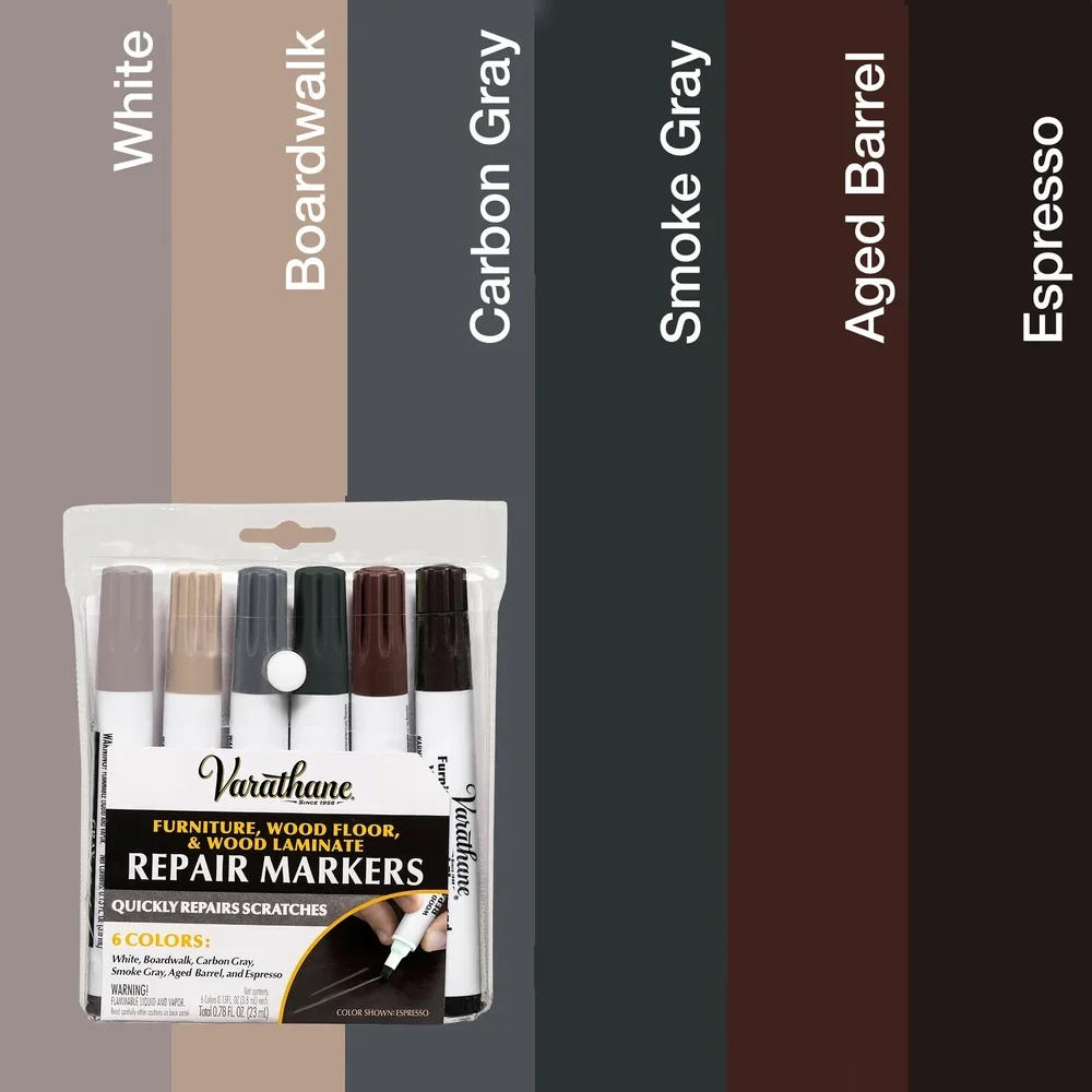 Набор маркеров для ремонта деревянных полов, 6 цветов, быстросохнущие, с фетровыми наконечниками, для коррекции пятен и устранения царапин
Набор маркеров для ремонта деревянных полов, 6 цветов, быстросохнущие, с фетровыми наконечниками, для коррекции пятен и устранения царапин