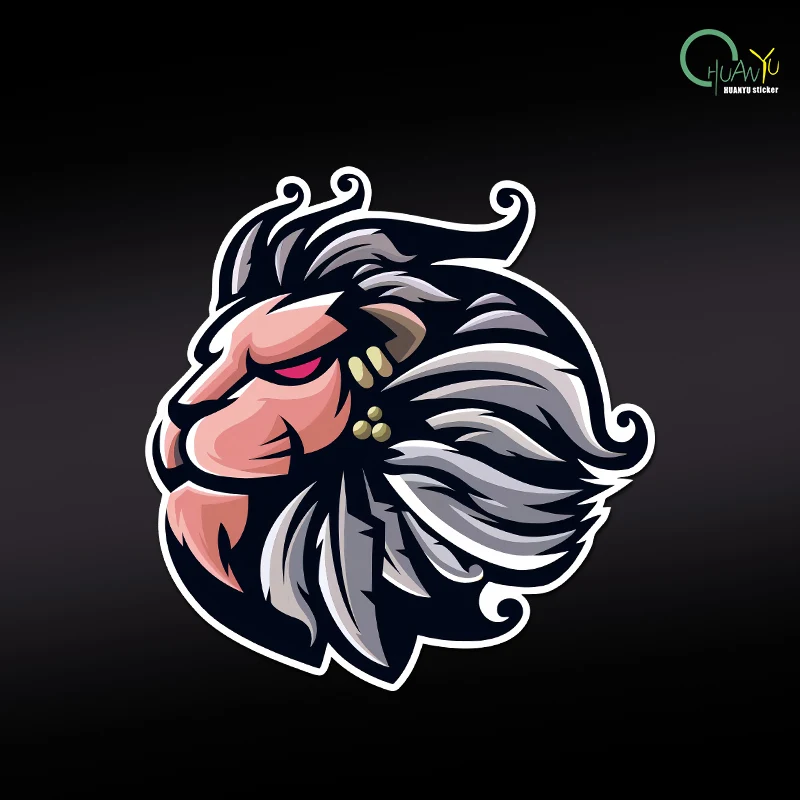 Personalized painted reflective lion head car sticker; car body scratch cover creative waterproof decal.
Personalized painted reflective lion head car sticker; car body scratch cover creative waterproof decal.