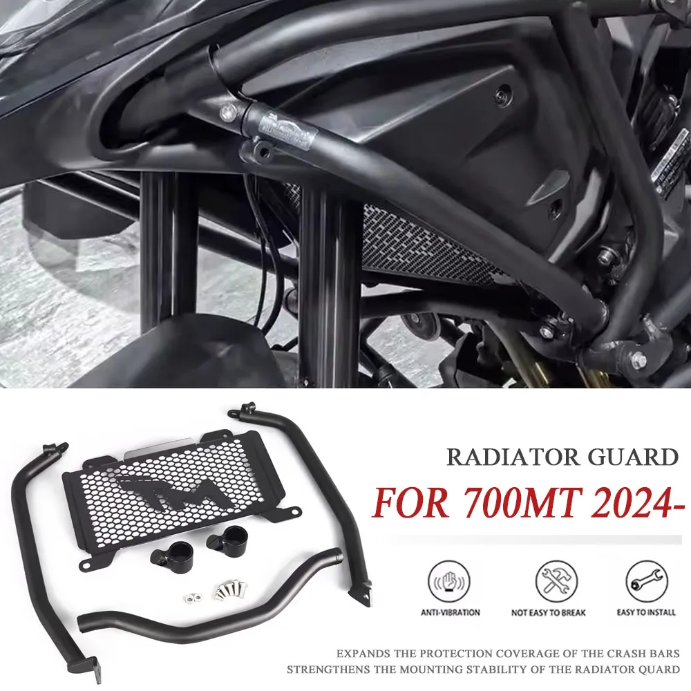 FOR CFMOTO CF MOTO 700MT 700 MT 700 2024 2025 2026 MT700 New Radiator Guard Grille Protection Cover Protector Accessories
FOR CFMOTO CF MOTO 700MT 700 MT 700 2024 2025 2026 MT700 New Radiator Guard Grille Protection Cover Protector Accessories