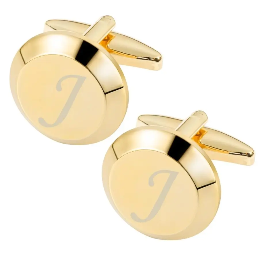 for Men Stainless Steel Initial Cuff Links Alphabet Letter AZ Groom Father Gift
for Men Stainless Steel Initial Cuff Links Alphabet Letter AZ Groom Father Gift