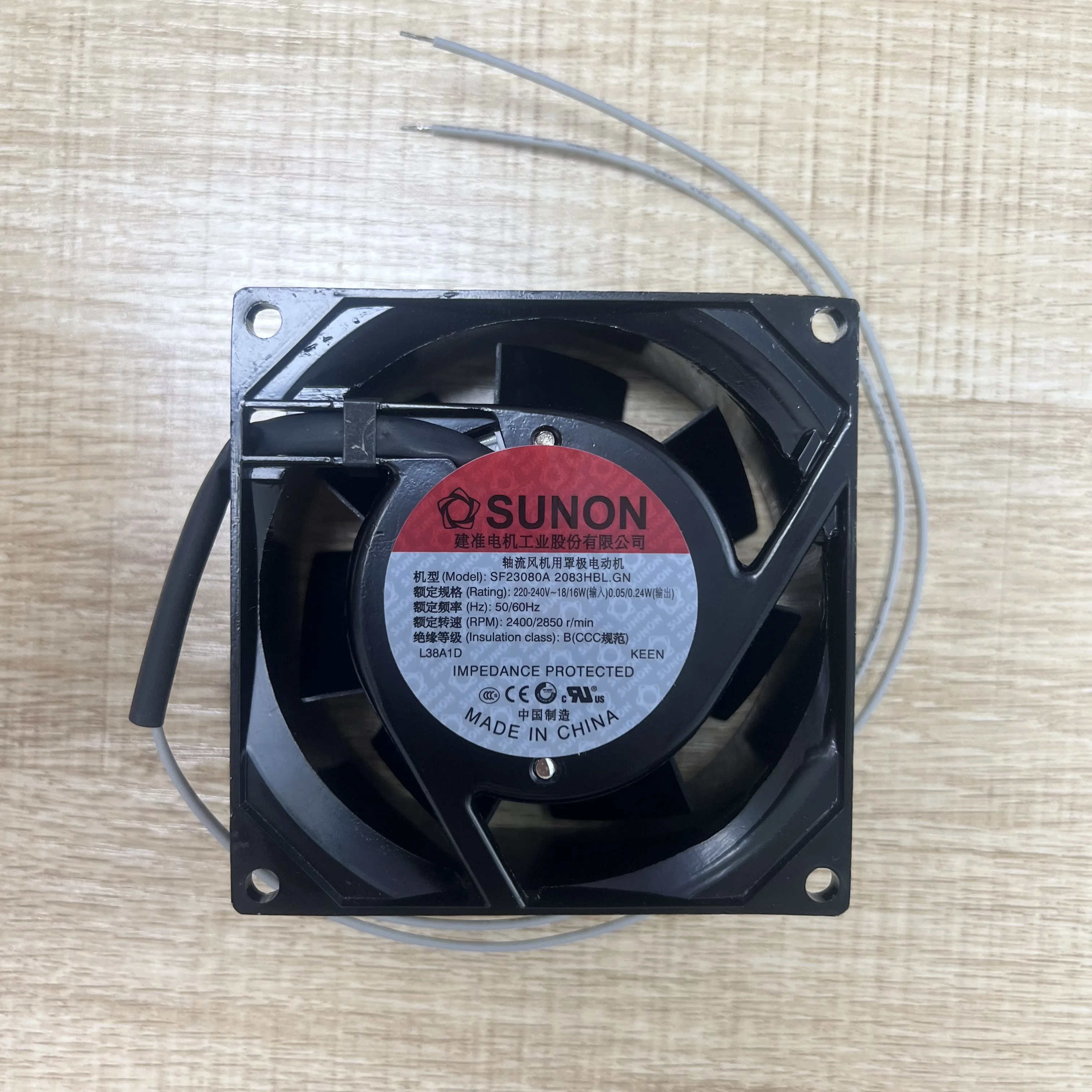 SF23080A 2083hbl.GN original installation quasi-SUNON fan 8038ac220v axial flow cooling fan
SF23080A 2083hbl.GN original installation quasi-SUNON fan 8038ac220v axial flow cooling fan
