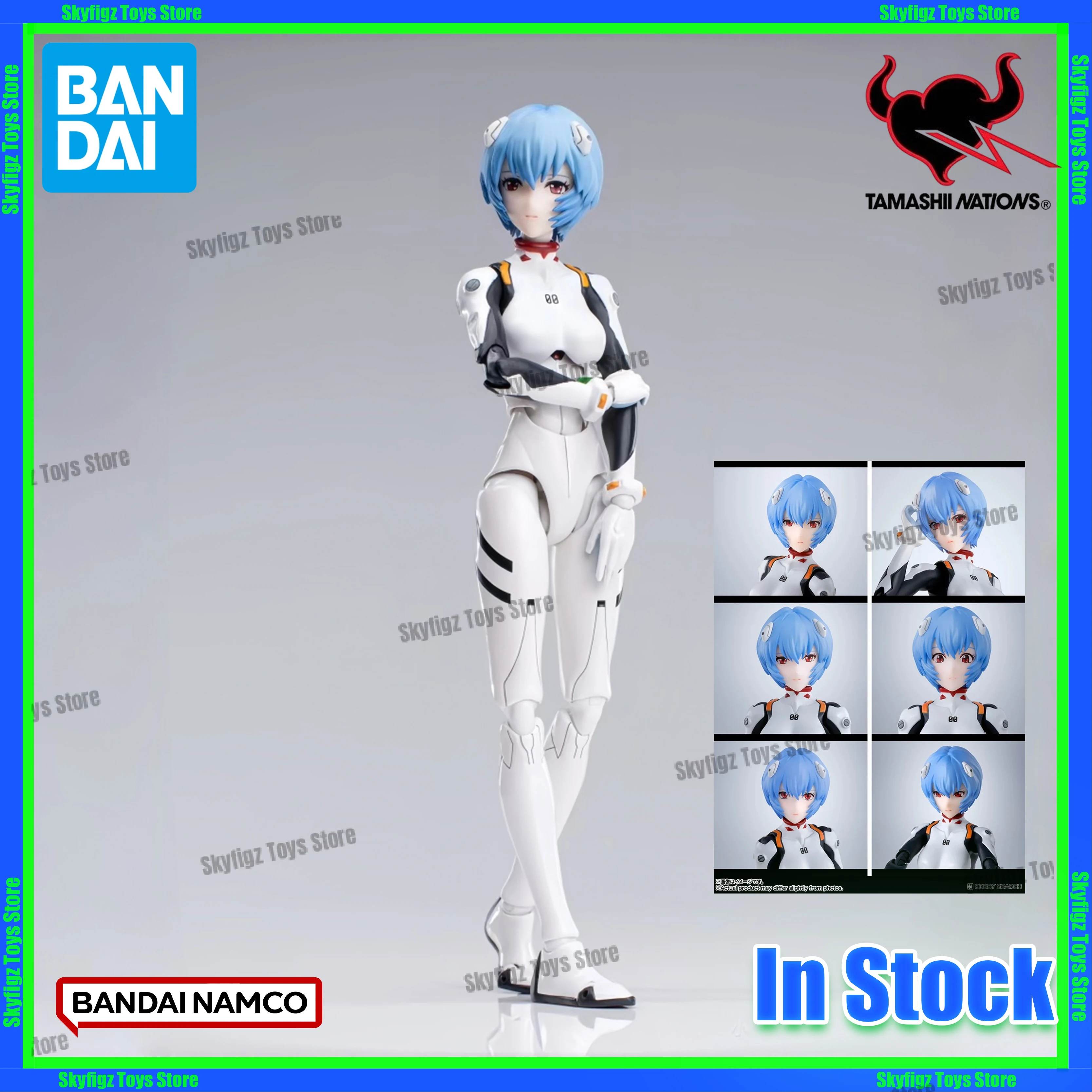 В наличии Bandai SHF Ayanami Rei Neon Genesis Evangelion EVA, новая версия фильма, подвижная фигурка, коллекция, подарок
В наличии Bandai SHF Ayanami Rei Neon Genesis Evangelion EVA, новая версия фильма, подвижная фигурка, коллекция, подарок