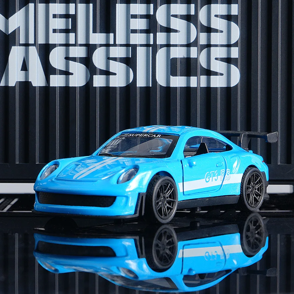 Retro GT3 RS Diecast Car, Blue Alloy Sports Vehicle Model, Collectible Desktop Decor, Ideal Gift for Car Collectors
Retro GT3 RS Diecast Car, Blue Alloy Sports Vehicle Model, Collectible Desktop Decor, Ideal Gift for Car Collectors 
