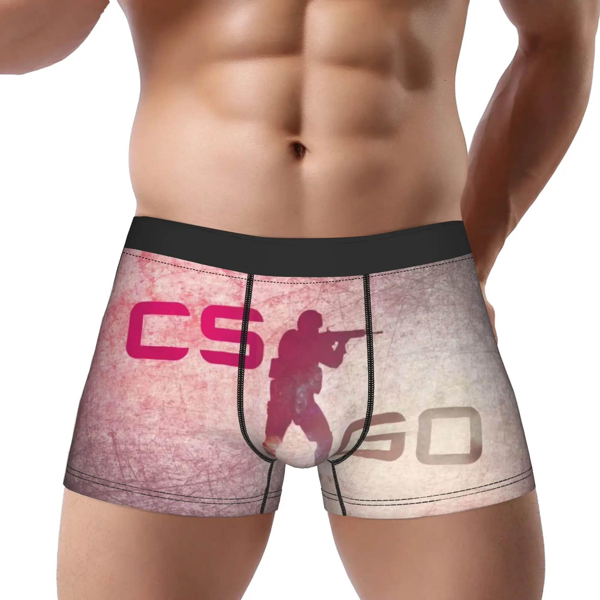 Трусы-боксеры мужские CS GO, дышащие, вентилируемые
Трусы-боксеры мужские CS GO, дышащие, вентилируемые