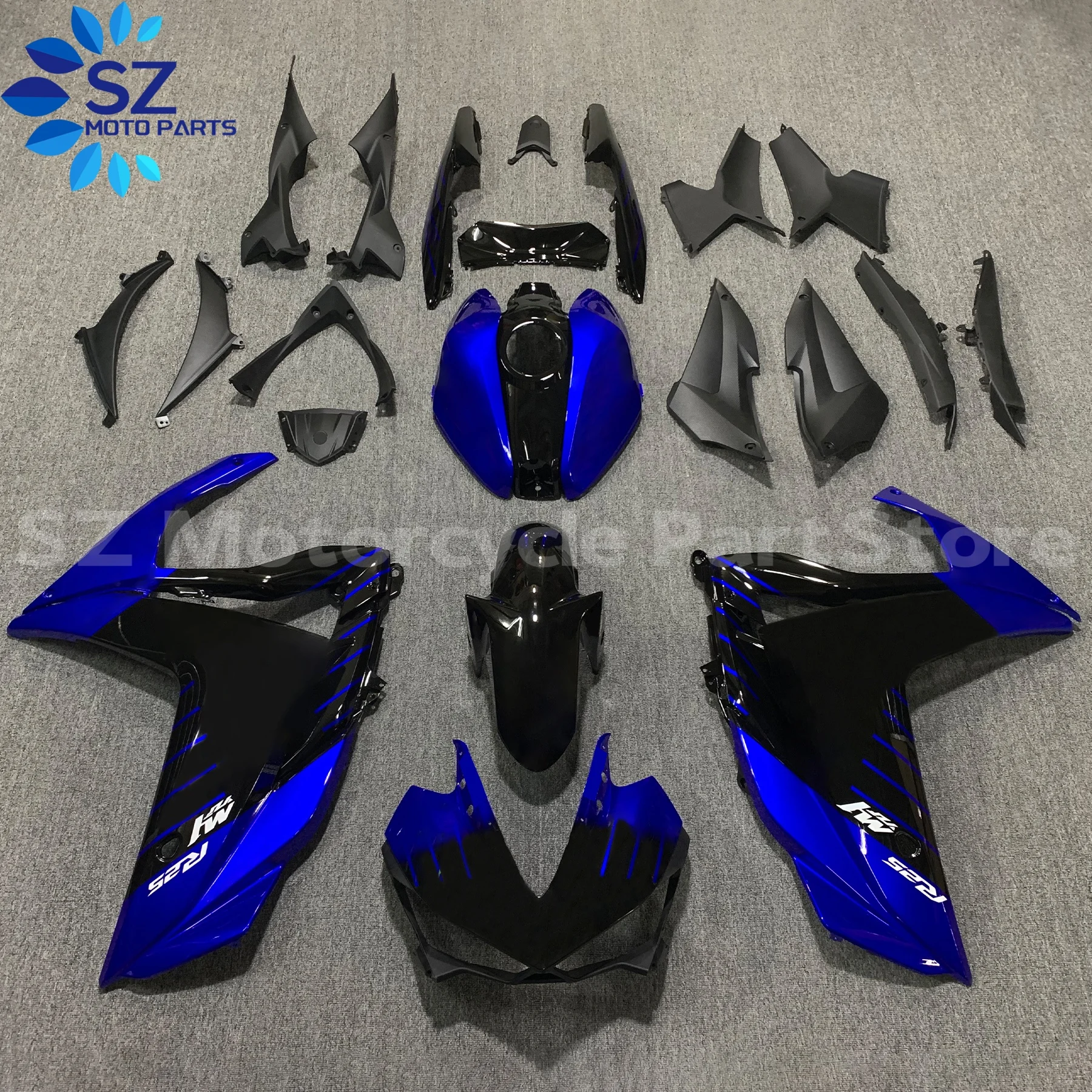 Fit For YAMAHA YZF R3 R25 2014-2018 Fairing Set YZFR3 R25 14 15 16 17 18 Motorcycle ABS Plastic Fairings Body Parts Kit New
Fit For YAMAHA YZF R3 R25 2014-2018 Fairing Set YZFR3 R25 14 15 16 17 18 Motorcycle ABS Plastic Fairings Body Parts Kit New