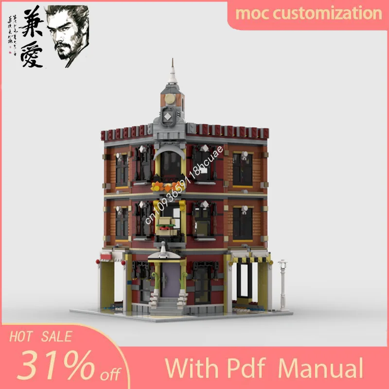 2424PCS MOC Burger Junction with Drive Thru Street View Model Building Block Diy Creative Assembly Educational Bricks Toys Gift
2424PCS MOC Burger Junction with Drive Thru Street View Model Building Block Diy Creative Assembly Educational Bricks Toys Gift