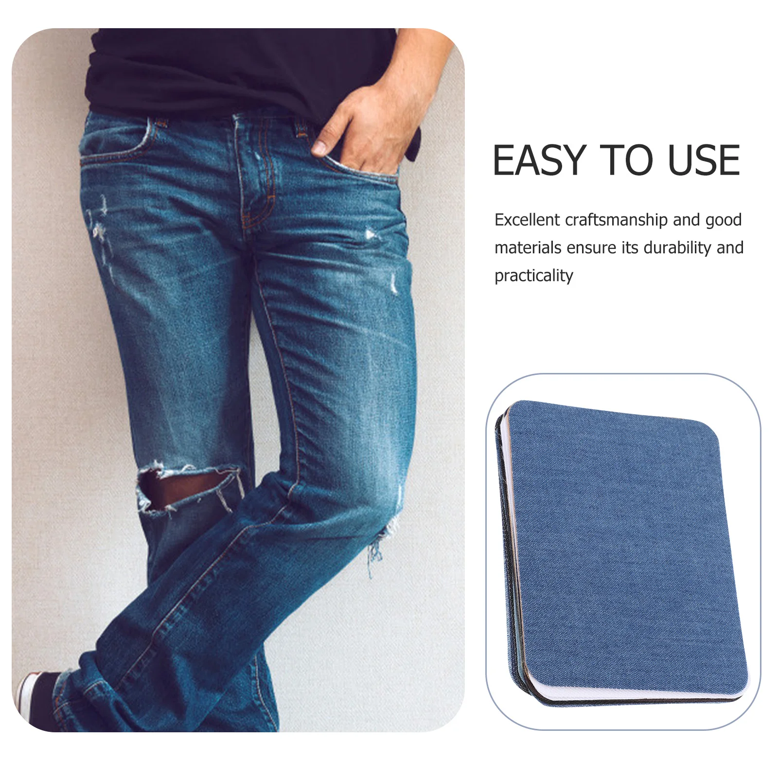 24pcs Clothing Repair Patches Sewing Appliques Ironing Hot Melt Adhesive Material for Jeans Jacket Skirt Elastic B
24pcs Clothing Repair Patches Sewing Appliques Ironing Hot Melt Adhesive Material for Jeans Jacket Skirt Elastic B