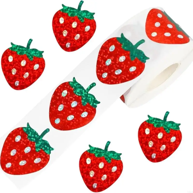 Y5LB 500 Pcs Strawberry Sticker Labels Decorative Sticker Sparkly Red Sticker Fruit Sticker Label for Envelopes Greeting Card
Y5LB 500 Pcs Strawberry Sticker Labels Decorative Sticker Sparkly Red Sticker Fruit Sticker Label for Envelopes Greeting Card