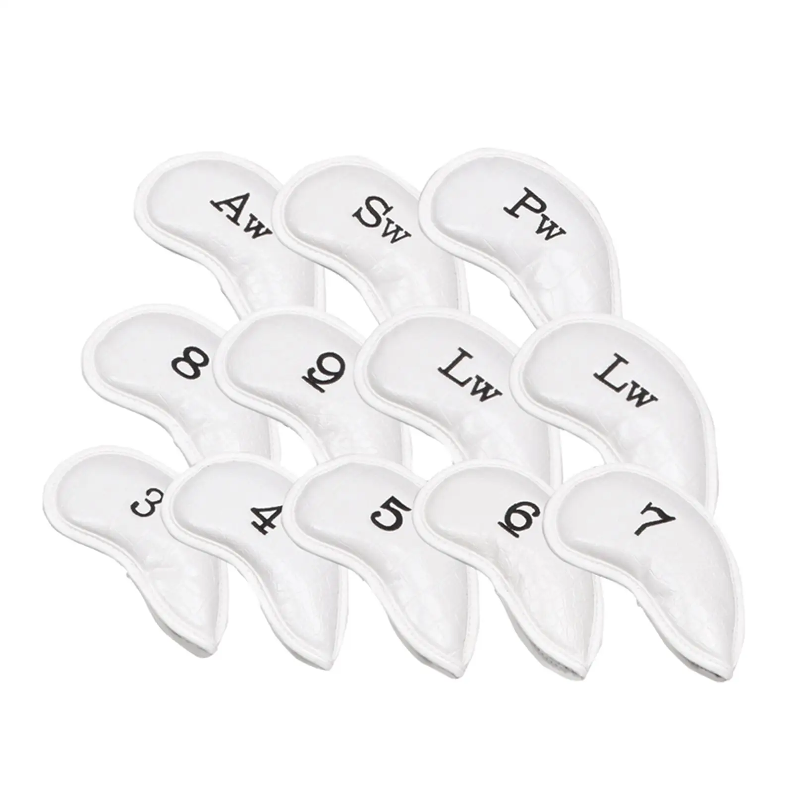 12x Waterproof Golf Iron Head Covers, Golfer Headcover Club Protector Guard Anti-Scratch Protective Practice Equipment Accs Gift
12x Waterproof Golf Iron Head Covers, Golfer Headcover Club Protector Guard Anti-Scratch Protective Practice Equipment Accs Gift