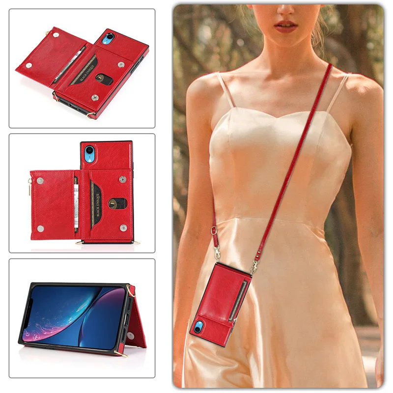 Applicable for iPhone 16 cross-body artificial leather case with multiple functions. Apple 13 zipper wallet-style XR phone case.
Applicable for iPhone 16 cross-body artificial leather case with multiple functions. Apple 13 zipper wallet-style XR phone case.