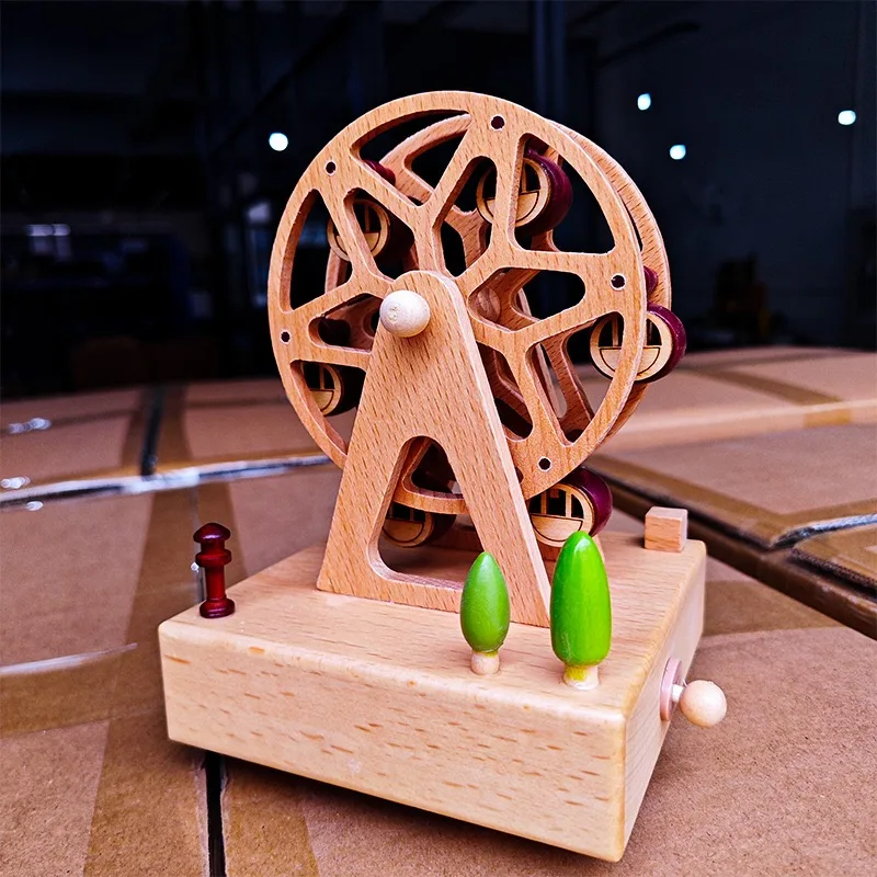 Music box, wooden decorative items, music box, carousel, girl dancing ballet, home ornaments, handicrafts, birthday gifts
Music box, wooden decorative items, music box, carousel, girl dancing ballet, home ornaments, handicrafts, birthday gifts