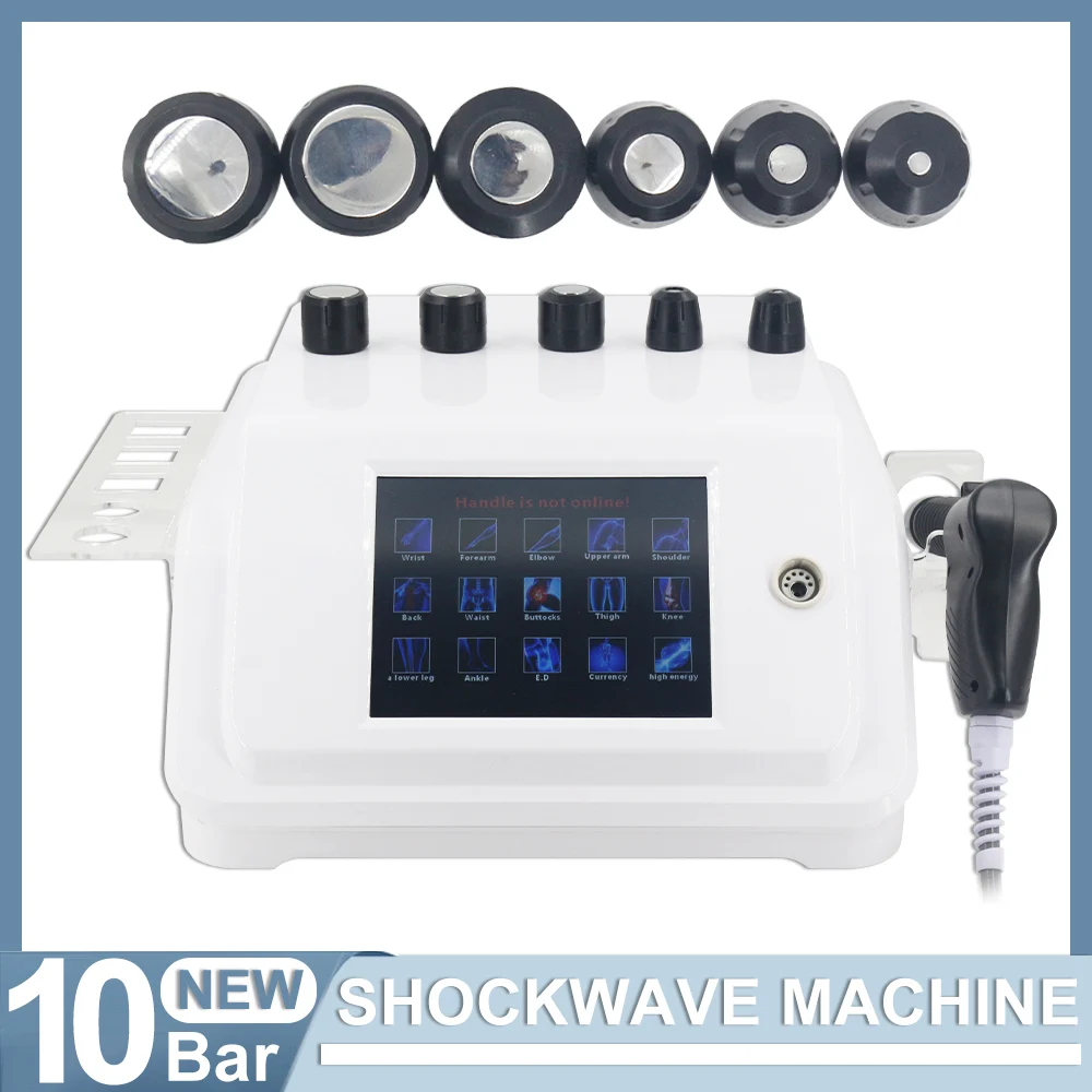 10Bar Pneumatic Shockwave Therapy Machine For Erectile Dysfunction Treatment Tennis Elbow Body Relax Massage Shock Wave Device
10Bar Pneumatic Shockwave Therapy Machine For Erectile Dysfunction Treatment Tennis Elbow Body Relax Massage Shock Wave Device