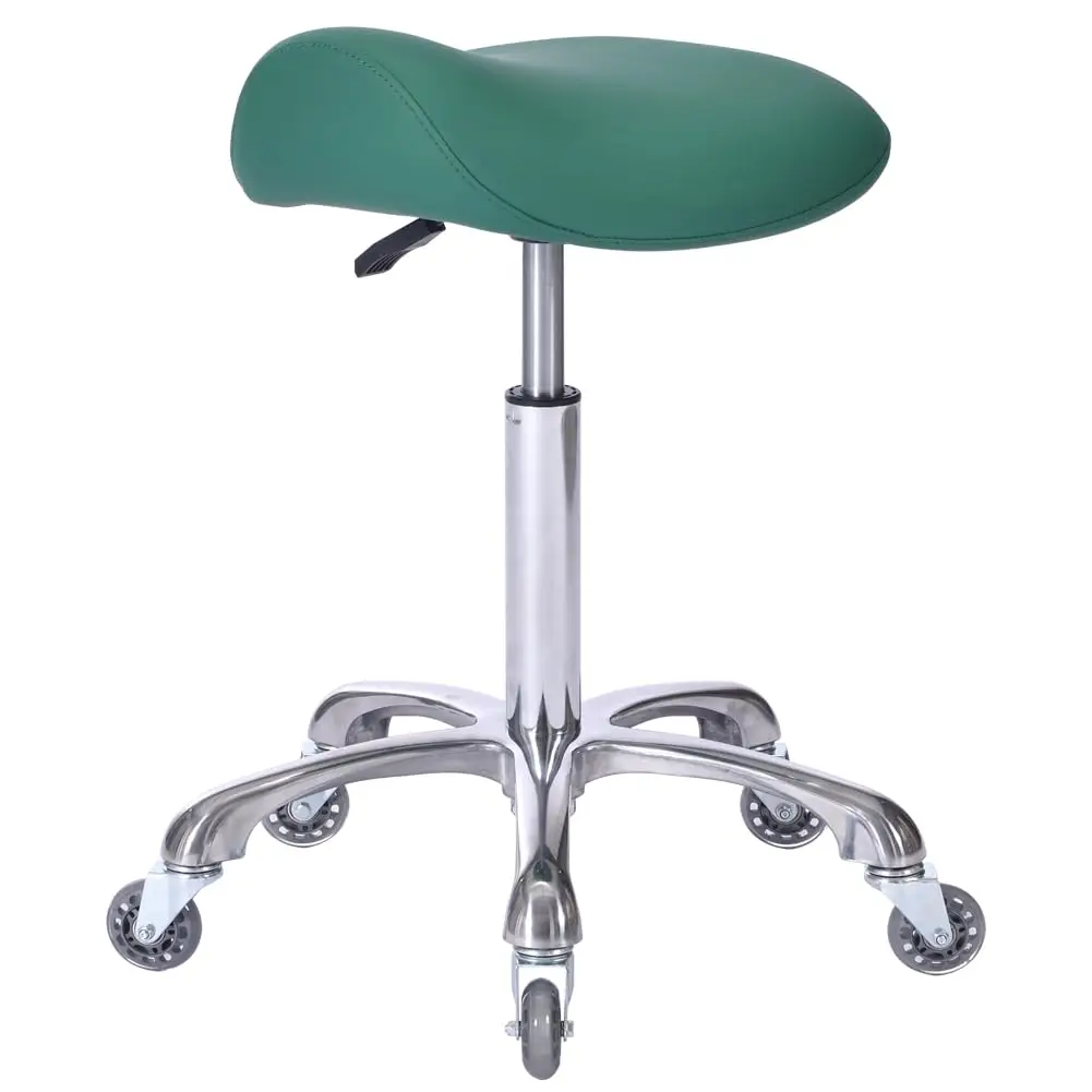 Ergonomic Saddle Stool with Wheels Height Adjustable Rolling for Home Office Salon Tattoo Clinic
Ergonomic Saddle Stool with Wheels Height Adjustable Rolling for Home Office Salon Tattoo Clinic