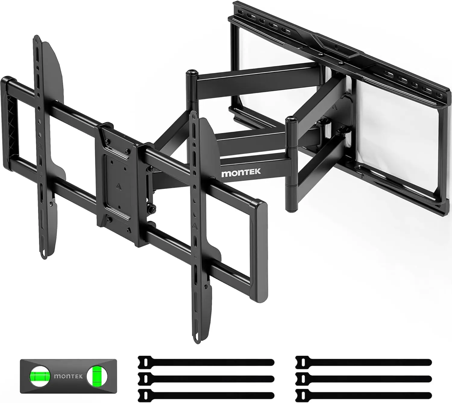 Heavy Duty TV Wall Mount for 37-90 Inch TVs up to 165lbs, Full Motion Dual Arms, Tool-Free Tilt/Swivel, Max VESA 600x400mm
Heavy Duty TV Wall Mount for 37-90 Inch TVs up to 165lbs, Full Motion Dual Arms, Tool-Free Tilt/Swivel, Max VESA 600x400mm