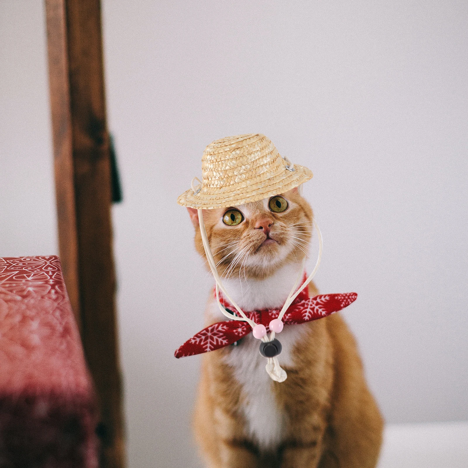 Straw Sunshade for Adjustable Pet Straw Hat Dog Adorable Hat Cat Summer Photo Shoot Pet Wear Stylish Comfortable
Straw Sunshade for Adjustable Pet Straw Hat Dog Adorable Hat Cat Summer Photo Shoot Pet Wear Stylish Comfortable