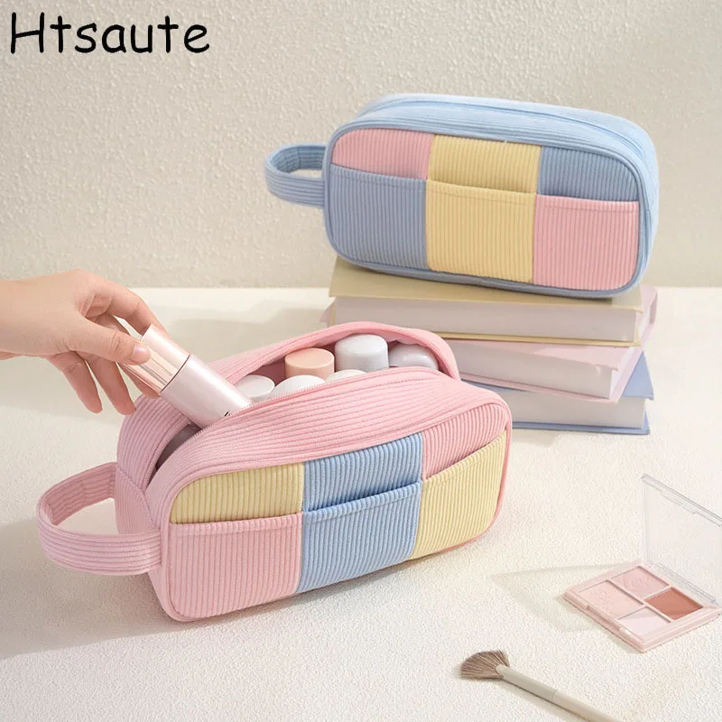 Cute Soft Cotton Quilted Makeup Bags Zipper Large Toiletry Bag Puffy Padded Cosmetic Organizer For Women
Cute Soft Cotton Quilted Makeup Bags Zipper Large Toiletry Bag Puffy Padded Cosmetic Organizer For Women