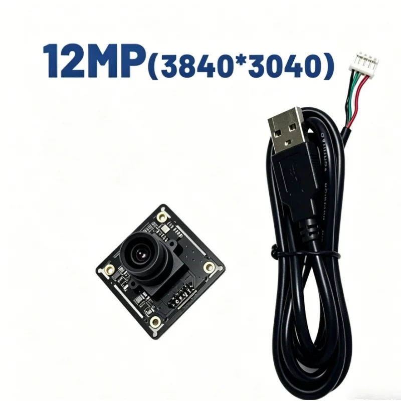4K USB Camera Module 12MP 60fps 1/2.3 Inch IMX577 CMOS With No Distortion Lens UVC protocol For Live Video Teaching Meeting
4K USB Camera Module 12MP 60fps 1/2.3 Inch IMX577 CMOS With No Distortion Lens UVC protocol For Live Video Teaching Meeting