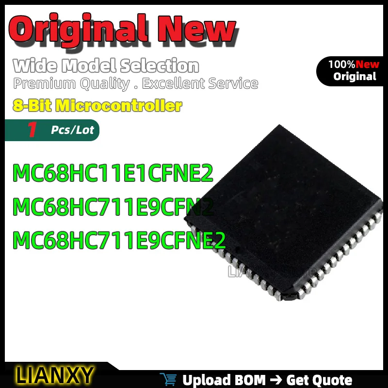 1pcs PLCC-52 MC68HC11E1CFNE2 MC68HC711E9CFN2 MC68HC711E9CFNE2 8-Bit Microcontroller New Original
1pcs PLCC-52 MC68HC11E1CFNE2 MC68HC711E9CFN2 MC68HC711E9CFNE2 8-Bit Microcontroller New Original