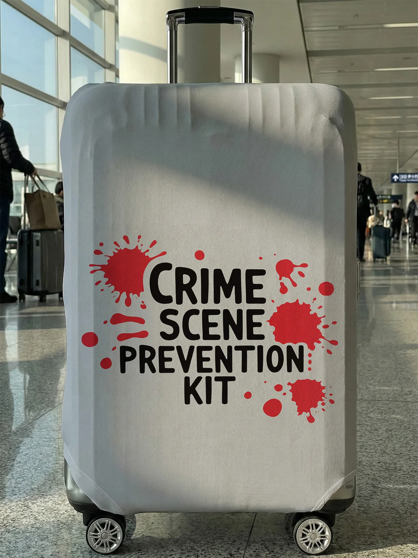 Bloodstained fun luggage protection cover, suitable for 18-32 inch luggage covers, luggage handle gloves, travel accessories
Bloodstained fun luggage protection cover, suitable for 18-32 inch luggage covers, luggage handle gloves, travel accessories