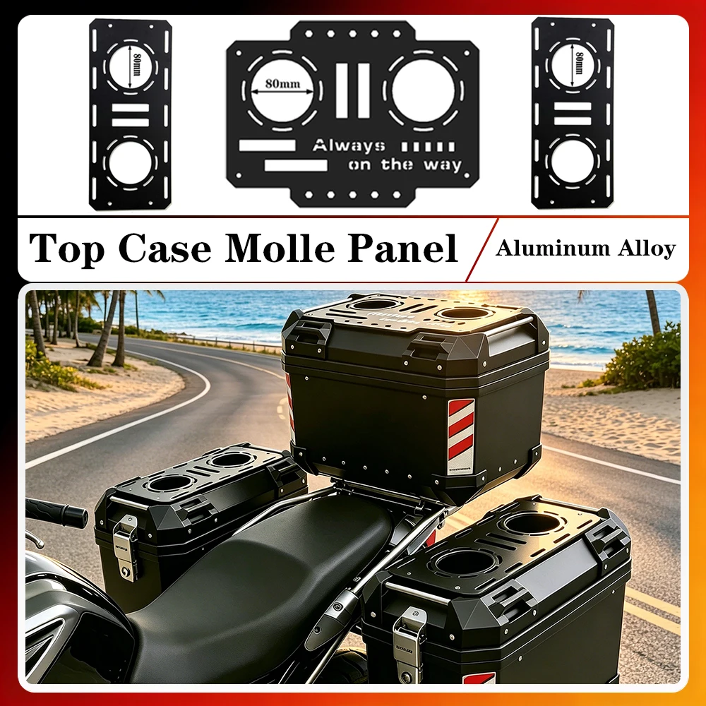 Motorcycle Trunk Side Box Top Case Molle Panel Aluminum Alloy Tactical Hanging Panel Storage Box Modular Organizer
Motorcycle Trunk Side Box Top Case Molle Panel Aluminum Alloy Tactical Hanging Panel Storage Box Modular Organizer