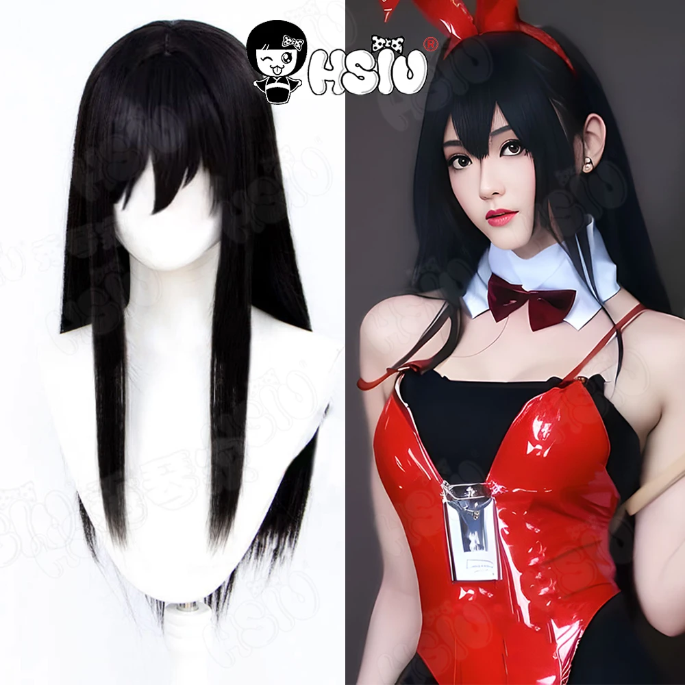 Taihou Cosplay Wig HSIU 80CM long black hair Synthetic Wig+Wig cap Party Women Girls Wig Game Azur Lane Cosplay Wig
Taihou Cosplay Wig HSIU 80CM long black hair Synthetic Wig+Wig cap Party Women Girls Wig Game Azur Lane Cosplay Wig