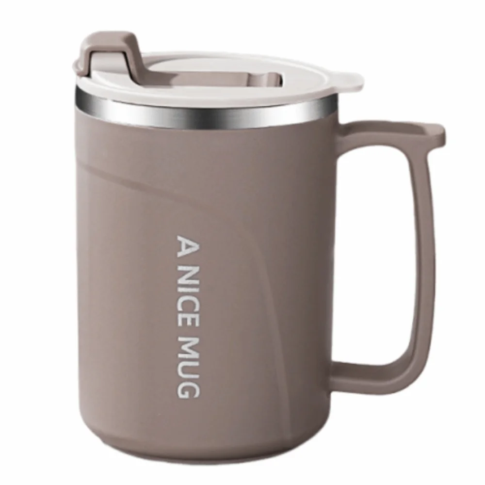 500ml Insulated Coffee Cup Stainless Steel Double-layer Thermos Cup Heat-resistant Leak-proof Milk Coffee Mug Office/School
500ml Insulated Coffee Cup Stainless Steel Double-layer Thermos Cup Heat-resistant Leak-proof Milk Coffee Mug Office/School